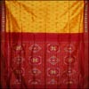 Pochampally Saree  GoldenYellow and Maroon NHS-27 - Click here to View more details about this Product